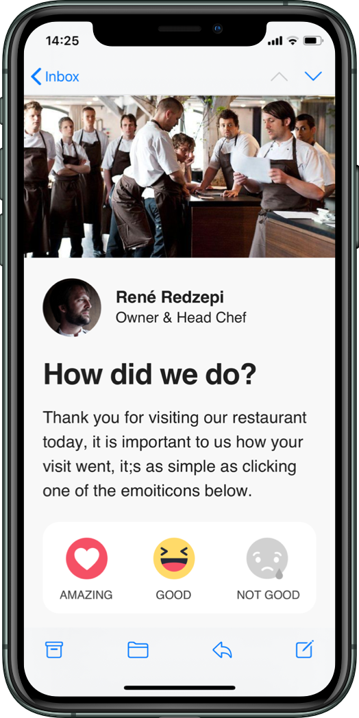 automated welcome email